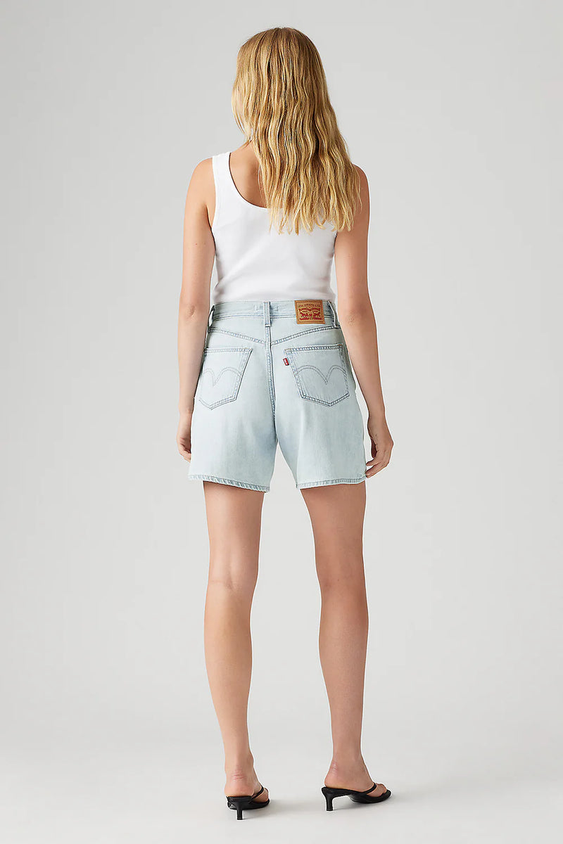 Short denim vintage coupe ample High baggy - LUXURY TRIP SHORT