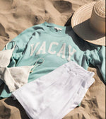Vacay Sweater - Oasis Blue