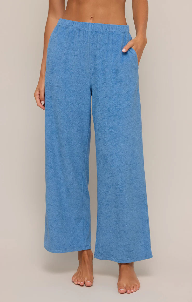 Pantalon en terry Let’s cruise - Salty Blue