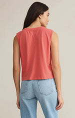 Chandail sans manches Paradise la mer - Sunset Pink