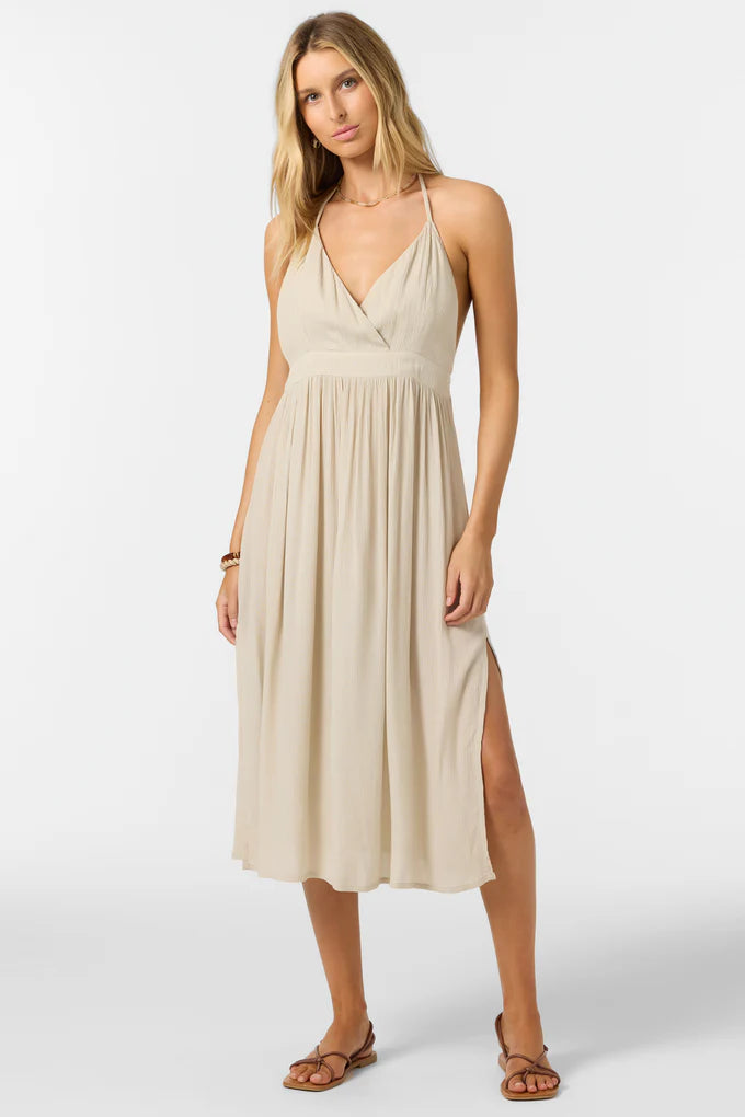 Robe midi Annalisa - Simply Taupe