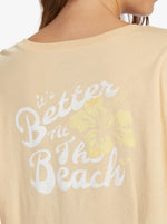 Tee-Shirt Better Beach -Beige