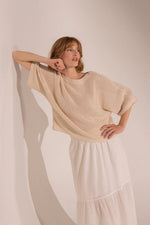Chandail tricot léger Samson - Linen