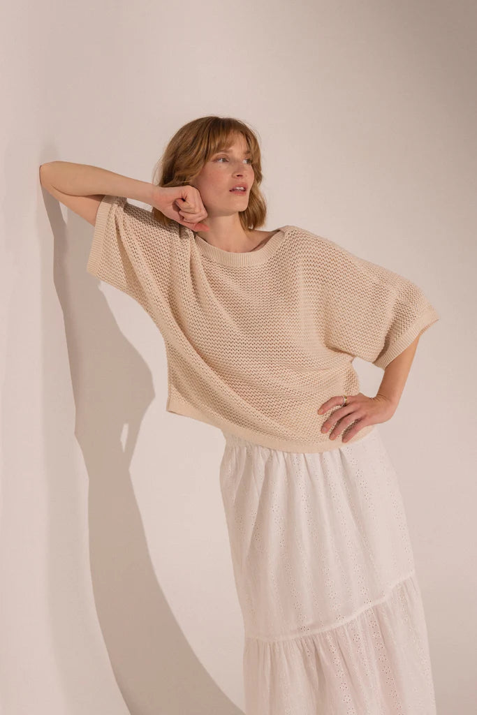 Chandail tricot léger Samson - Linen