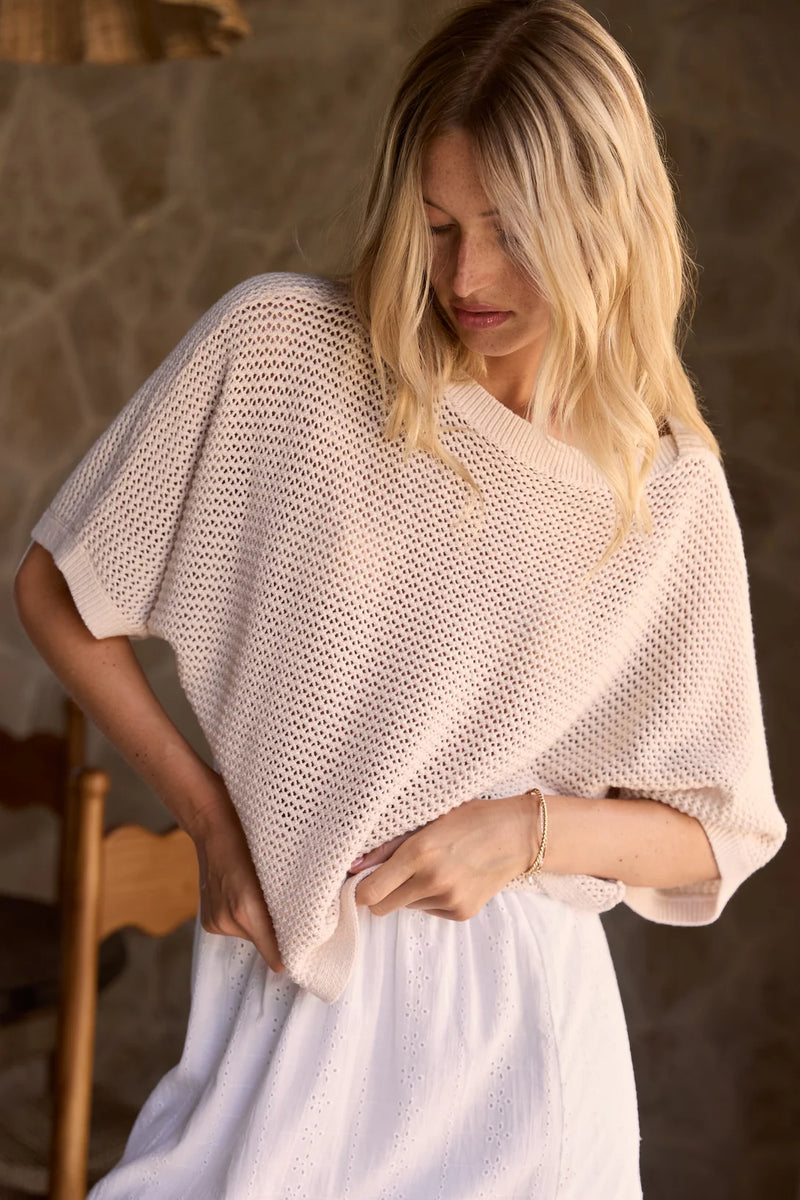 Chandail tricot léger Samson - Linen