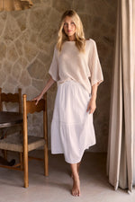 Chandail tricot léger Samson - Linen