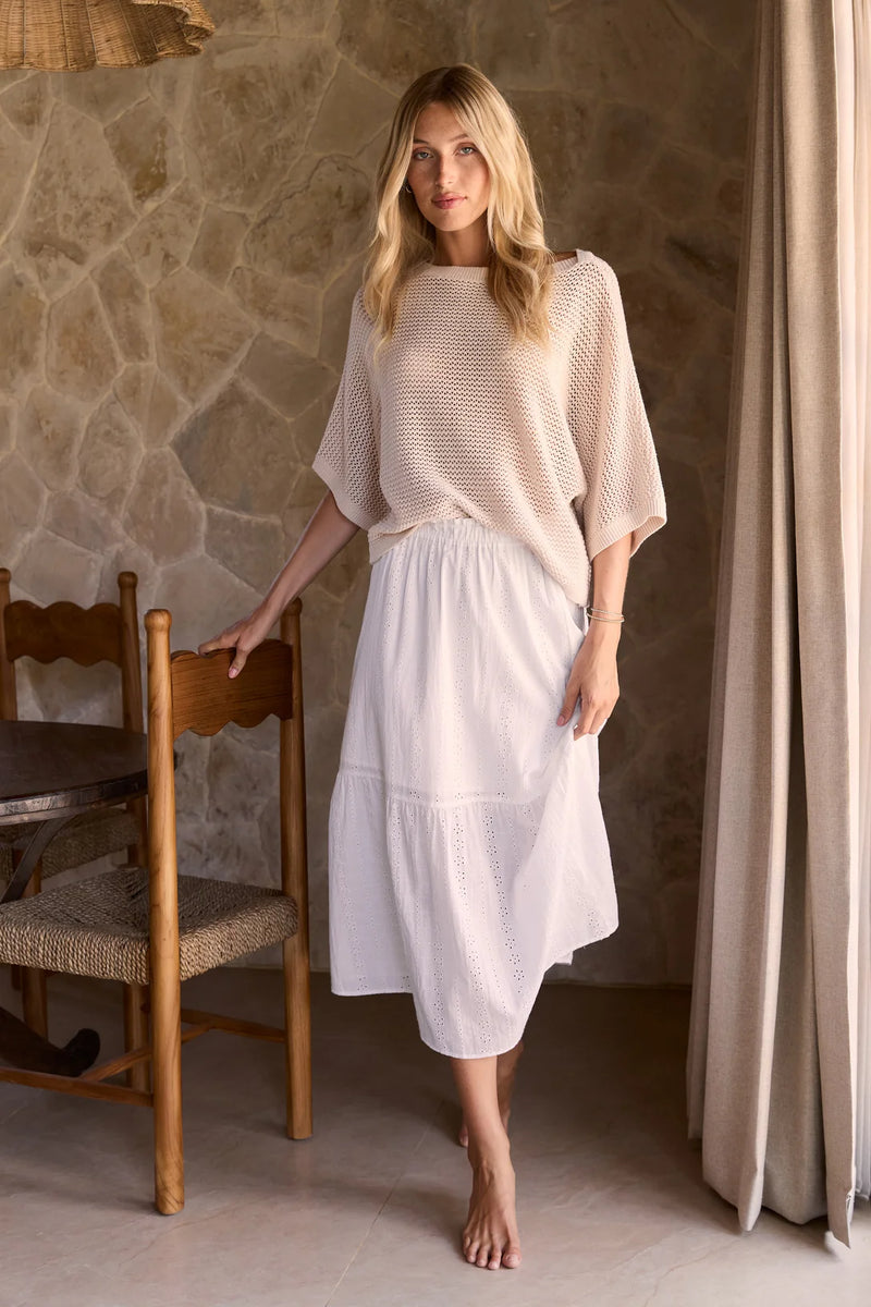 Chandail tricot léger Samson - Linen