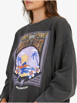 Into The Night Crewneck Sweater - Anthracite