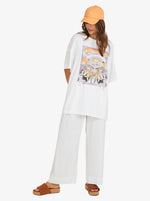 Sweet Sunshine Oversized Tee - Bright White