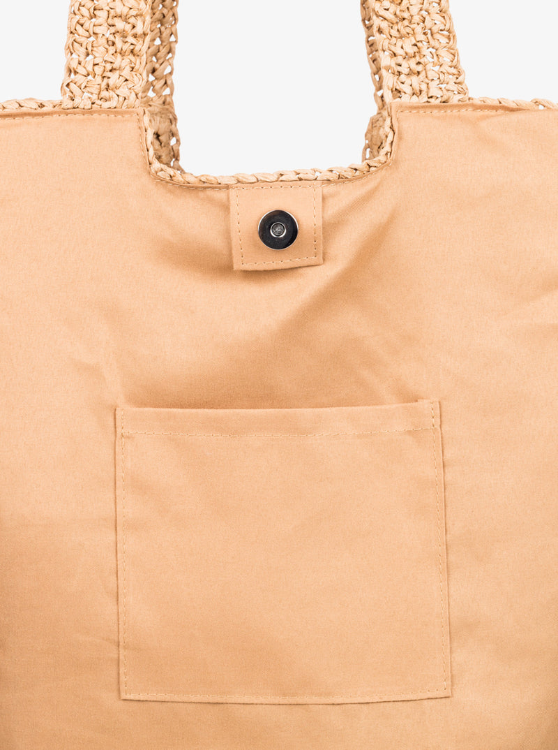 Sac fourre-tout en paille Jungle Jack- Natural