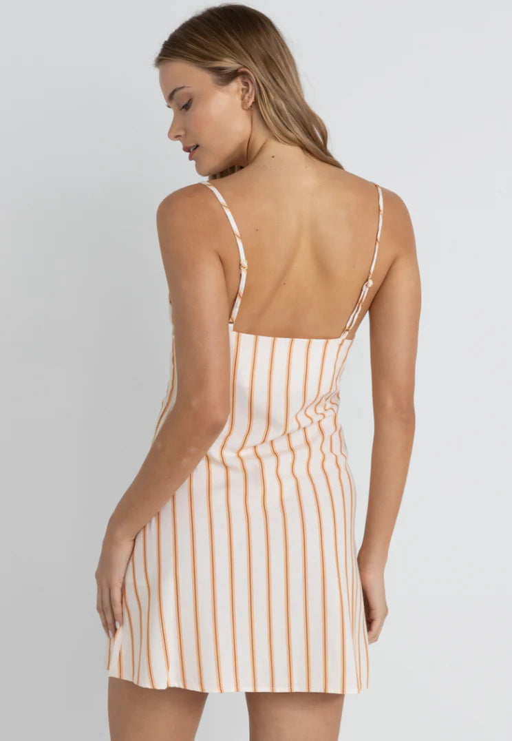 Mini robe rayée Tide Stripe - Natural