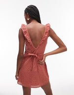 Mini robe à volants Lola - Red