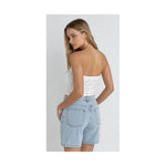 Haut bustier (tube) en tricot Islanders - White