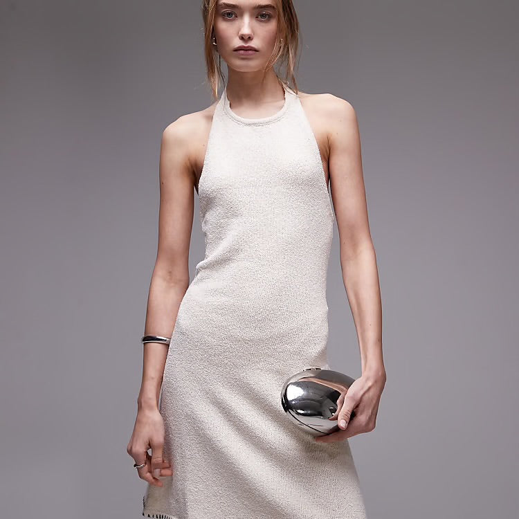 Mini robe dos nu Martini - Natural