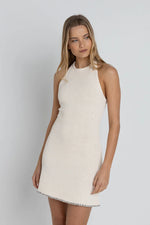 Mini robe dos nu Martini - Natural