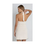 Mini robe dos nu Martini - Natural