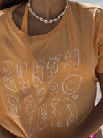 Sunny Smiles T-Shirt - Mock Orange