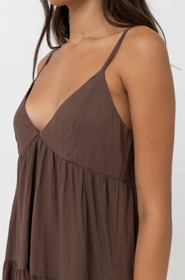 Mini robe classique - Olive