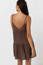 Mini robe classique - Olive