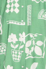 Chemisier court IHYETTA - Vert