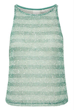 Camisole scintillante Piloua - Green