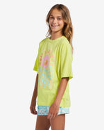 JUNIOR Lost at Sea Oversized T-Shirt - Light lime