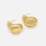 Boucles d’oreilles coquillages - Acier inox