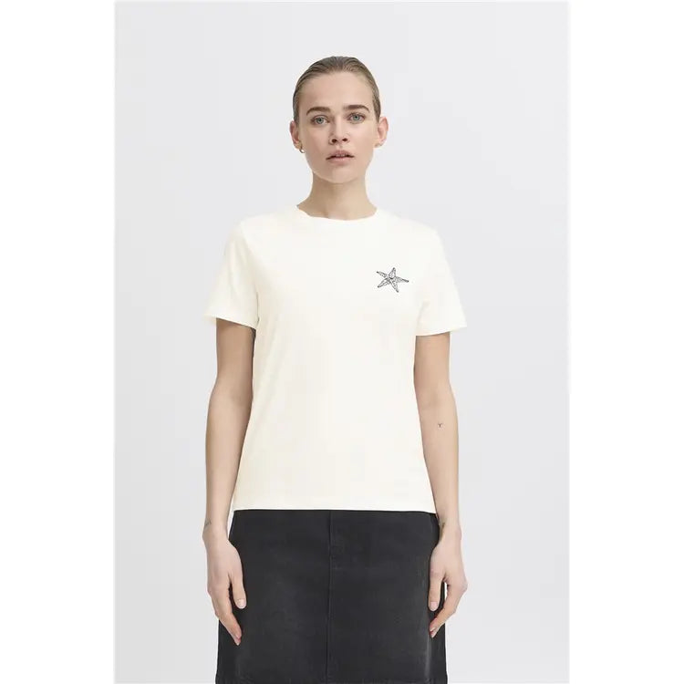 T-shirt Camino shell - White