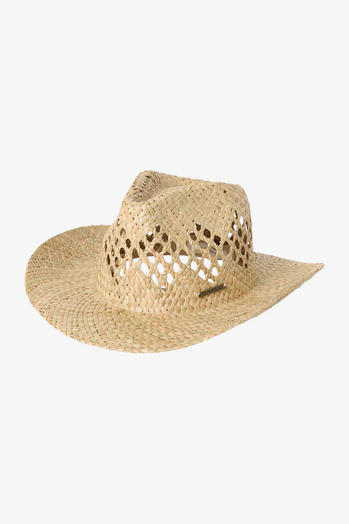 Chapeau paille western Indio - Natural