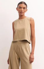Camisole Sloane Jersey Muscle Tank - Rattan