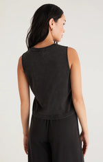 Camisole Sloane Jersey Muscle Tank - Black