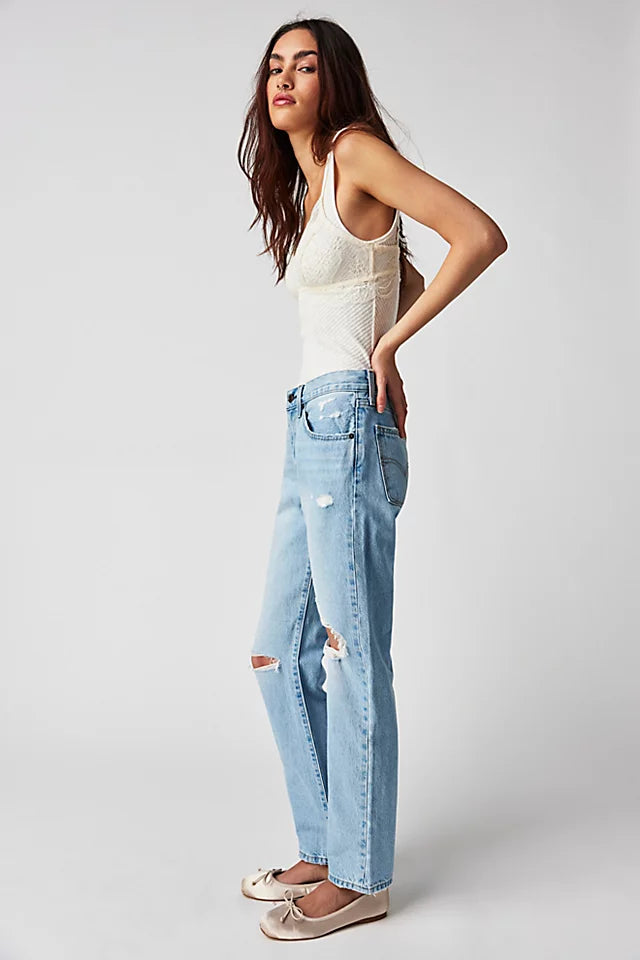 Middy Straight Jeans - Don't Tell Mom (Length 31)