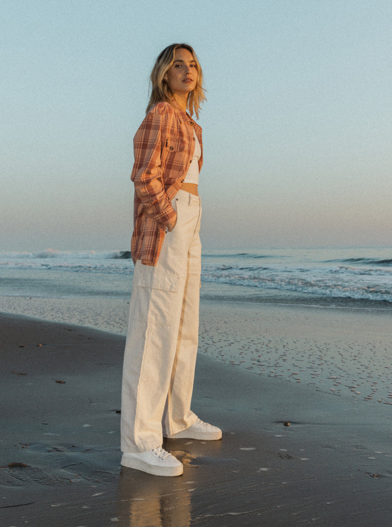 Pantalon Cargo Lefty - Natural