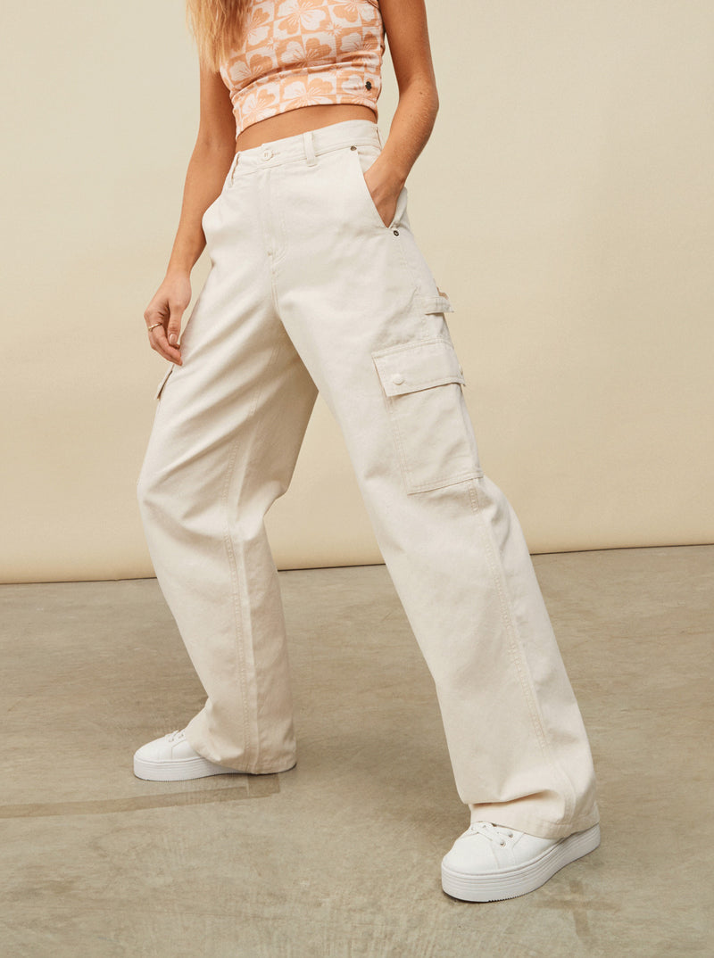 Pantalon Cargo Lefty - Natural