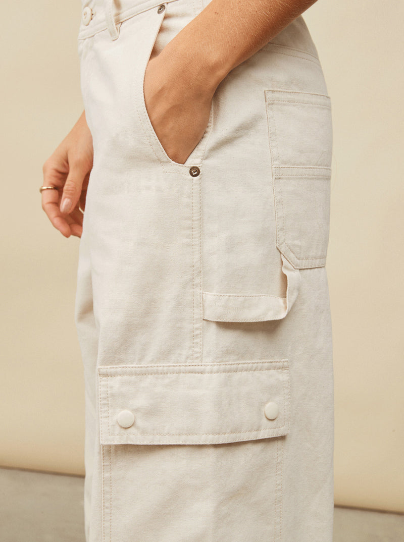 Pantalon Cargo Lefty - Natural