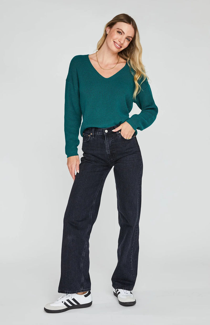 Tucker Sweater - Emerald