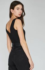 Camisole encolure en V Starling - Black