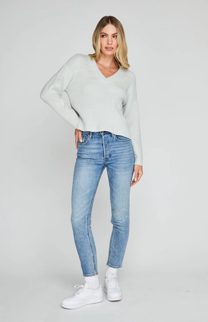 Joni Soft Knit Sweater - Mint
