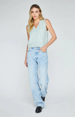 Jordyn sleeveless jumper - Spearmint Mix