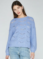 Pull en tricot Renfrew- Bluebell