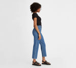 Jeans Ribcage Straight Ankle - Jazz Pop
