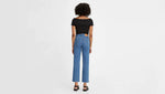 Ribcage Straight Ankle Jeans - Jazz Pop