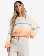 Changing Tides Knit Sweater - Light Melon