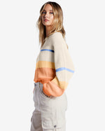 Changing Tides Knit Sweater - Light Melon