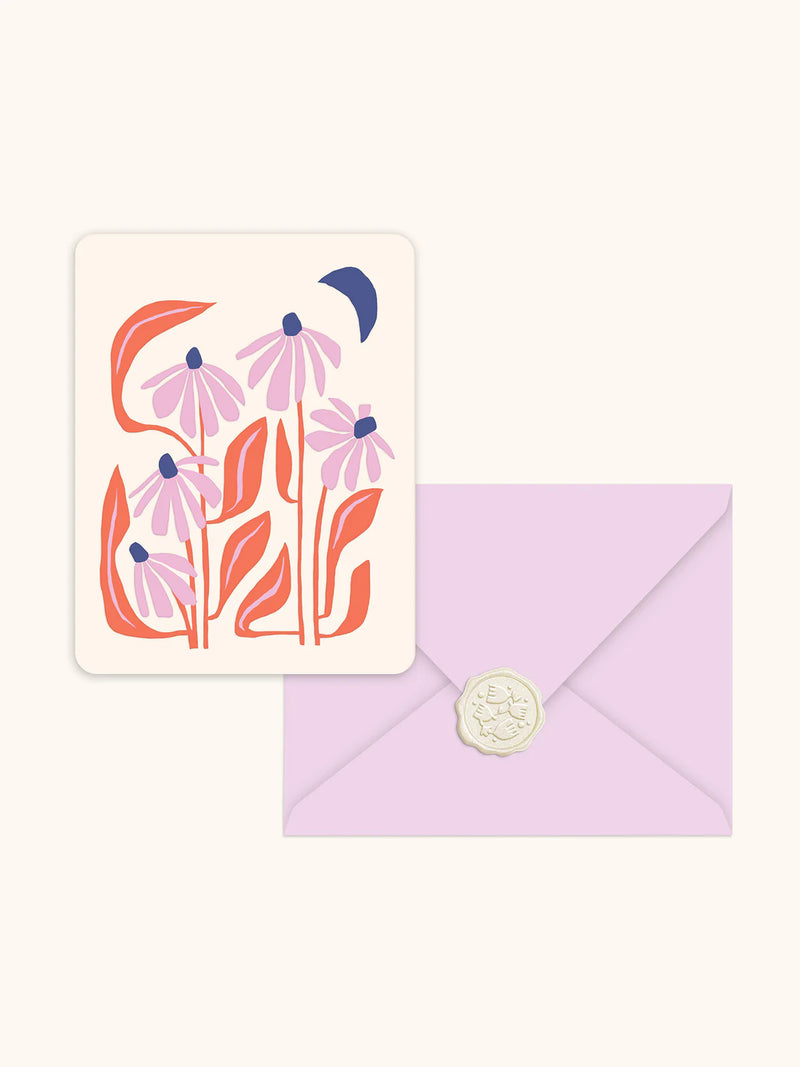 Wax Seal Greeting Card Set - Keep Blossoming