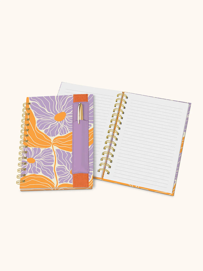 Notebook with pencil holder - Abloom Oliver
