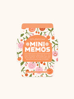 Mini memo with stickers - Be All Smiles