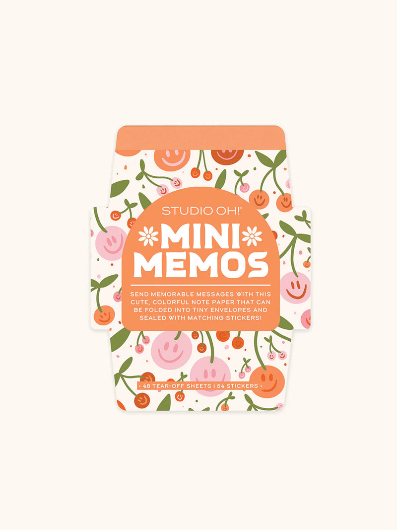 Mini memo with stickers - Be All Smiles