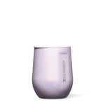 12 oz Insulated Wine/Coffee Glass - Unicorn Lavender Magic