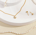 Perla Earrings - Gold